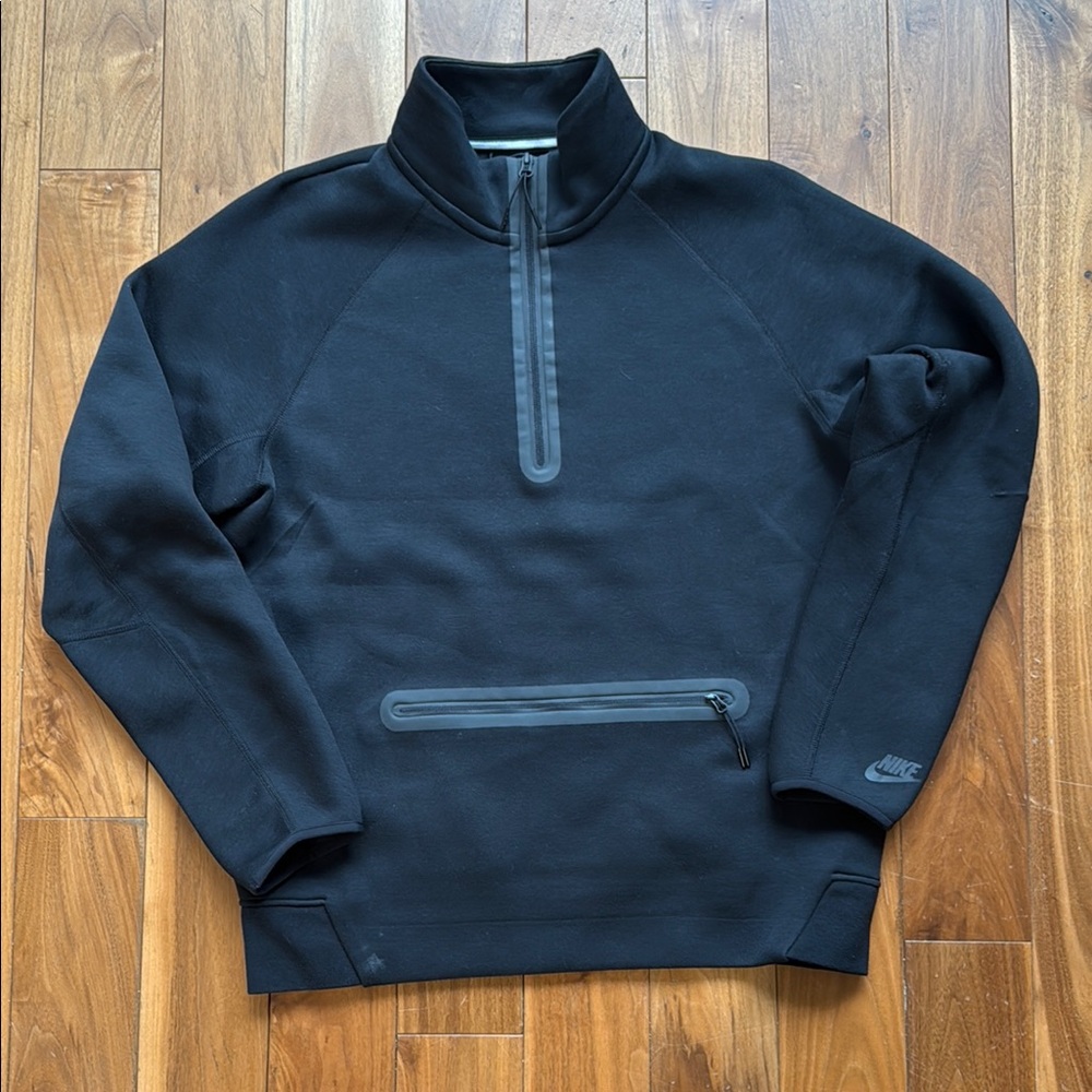 Nike Black Quarter-Zip Sweatshirt